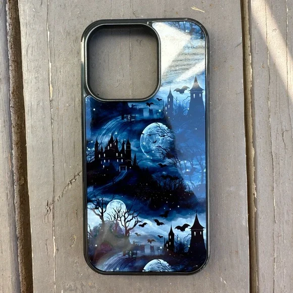 Foggy spooky night iPhone phone case - Picture 2 of 5